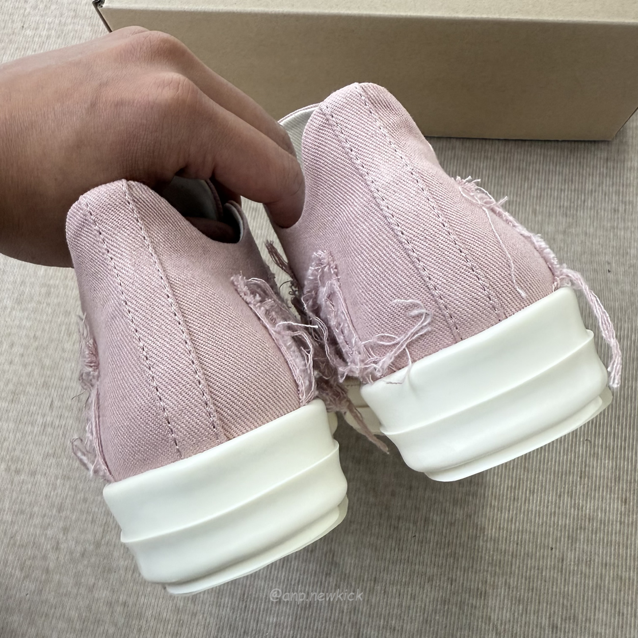 Rick Owens Drkshdw Slashed Low Sneakers (8) - www.newkick.vip